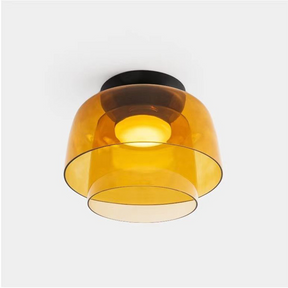 Nordic Medieval Simple Glass Ceiling Light