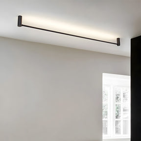 Nordic Minimalist Linear Black Ceiling Light