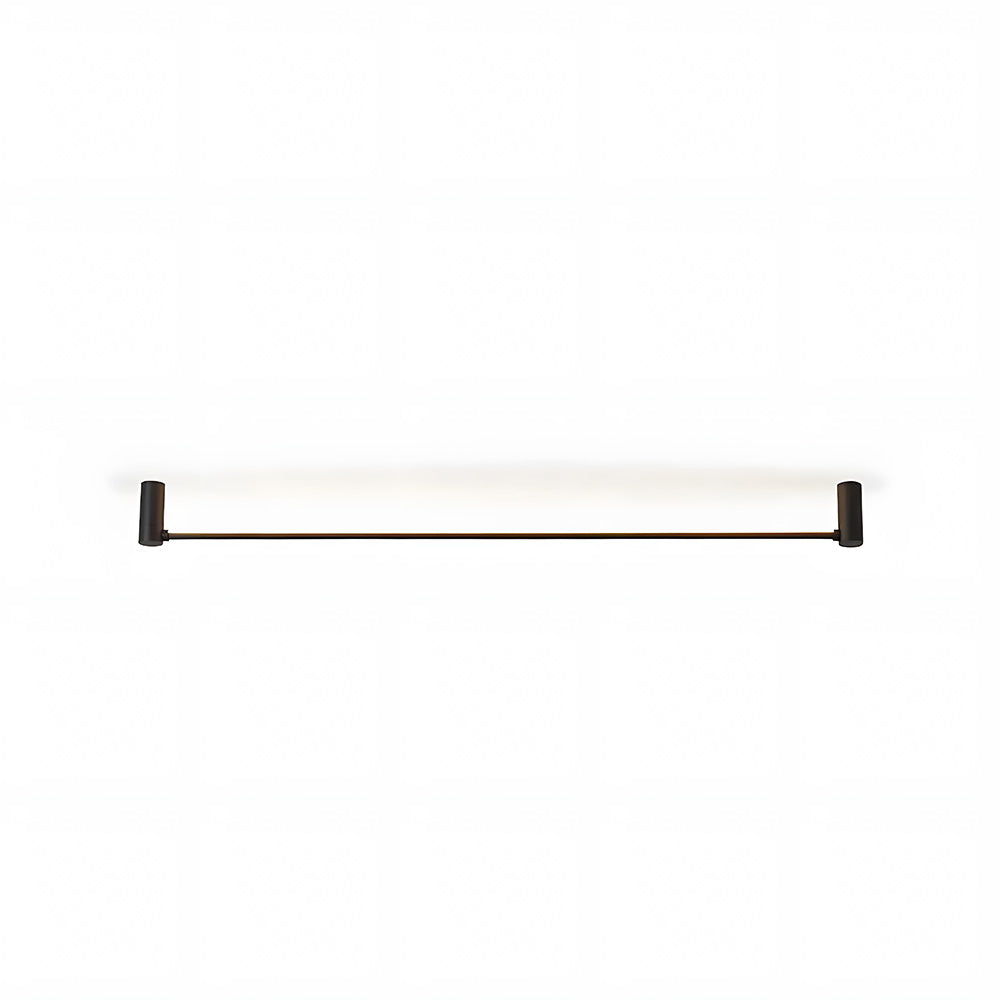 Nordic Minimalist Linear Black Ceiling Light