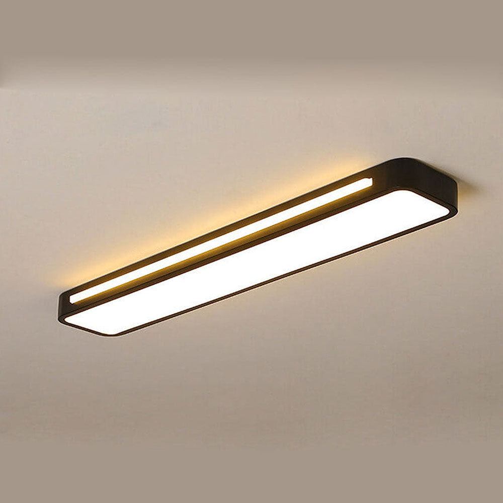 Modern Nordic Minimalist Long LED Ceiling Lighting