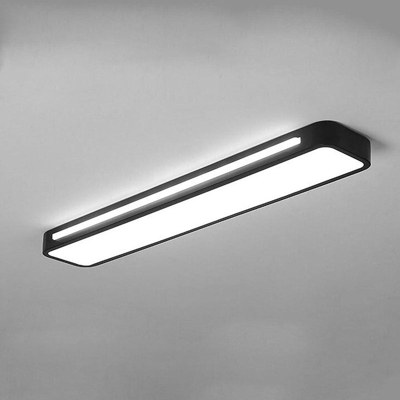 Long Led Design Ceiling Lights for Hallway & Black Flush Ceiling Lights | Lampsmodern