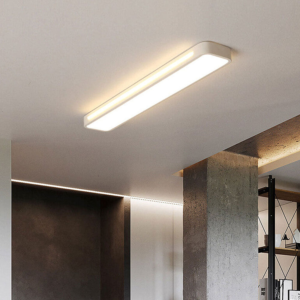 Modern Nordic Minimalist Long LED Ceiling Lighting