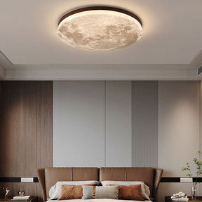 Simple Minimalist Moon Round LED Ceiling Light