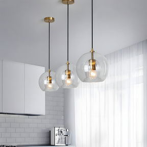 Modern Nordic Glass Pendant Light for Living Room, Kitchen
