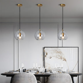 Modern Nordic Glass Pendant Light for Living Room, Kitchen