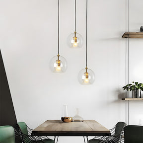 Modern Nordic Glass Pendant Light for Living Room, Kitchen