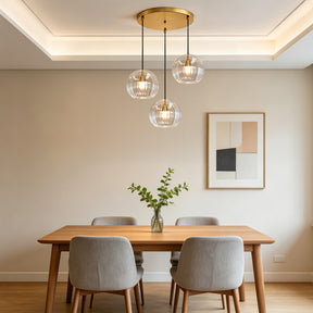 Modern Nordic Glass Pendant Light for Living Room, Kitchen