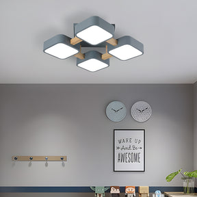 Modern Macaron LED Ceiling Lighting For Bedroom