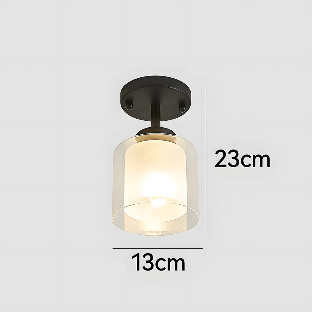 Single Head Semi-recessed Ceiling Lights