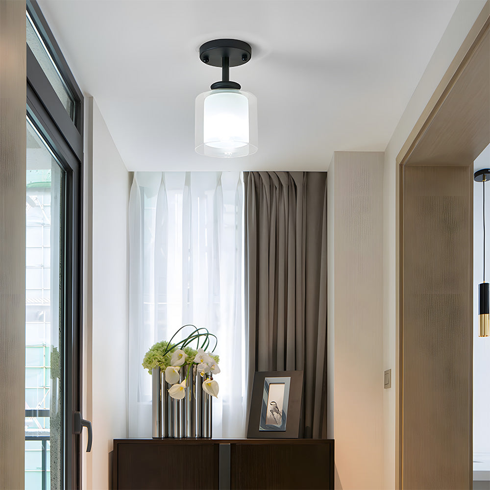 Single Head Semi-recessed Ceiling Lights