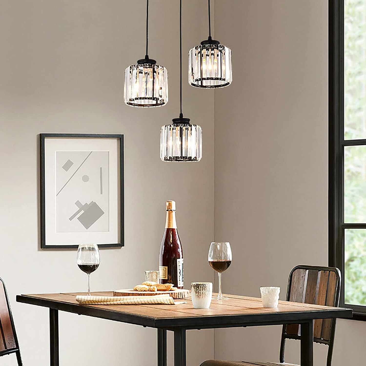 Nordic Scandinavian Glass Kitchen Lights Pendant Lights for Kitchen Island