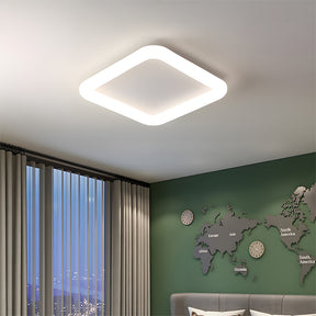 Minimalist Nordic White LED Ceiling Light For Living Room