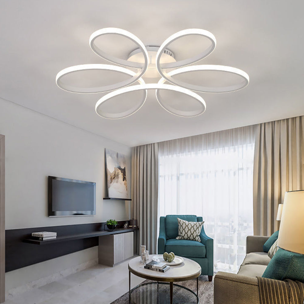 Contemporary Dimmable Living Room LED Ceiling Lights