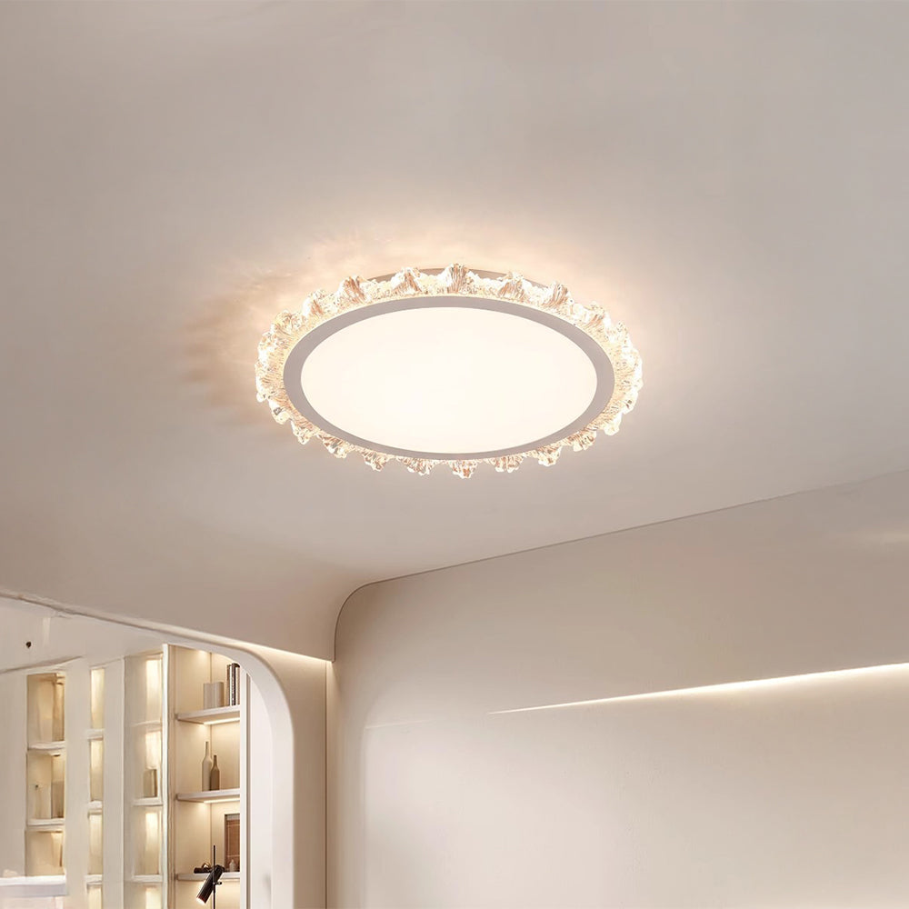 Modern Dimmable Crystal Living Room LED Ceiling Light