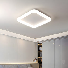 Minimalist Nordic White LED Ceiling Light For Living Room