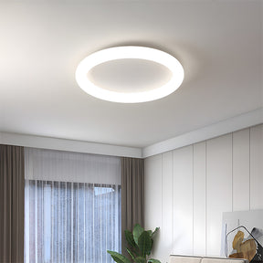 Minimalist Nordic White LED Ceiling Light For Living Room