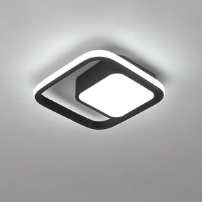 Minimalist Double Ring LED Ceiling Lamp