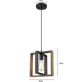 Black Modern Pendant Lighting Dining Room Farmhouse Chandelier
