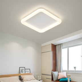 Minimalist Nordic White LED Ceiling Light For Living Room