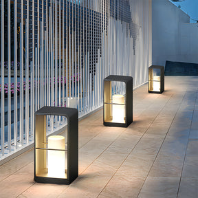 Minimalist Solar Garden Lights Waterproof Post Lights