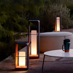 Minimalist Solar Garden Lights Waterproof Post Lights