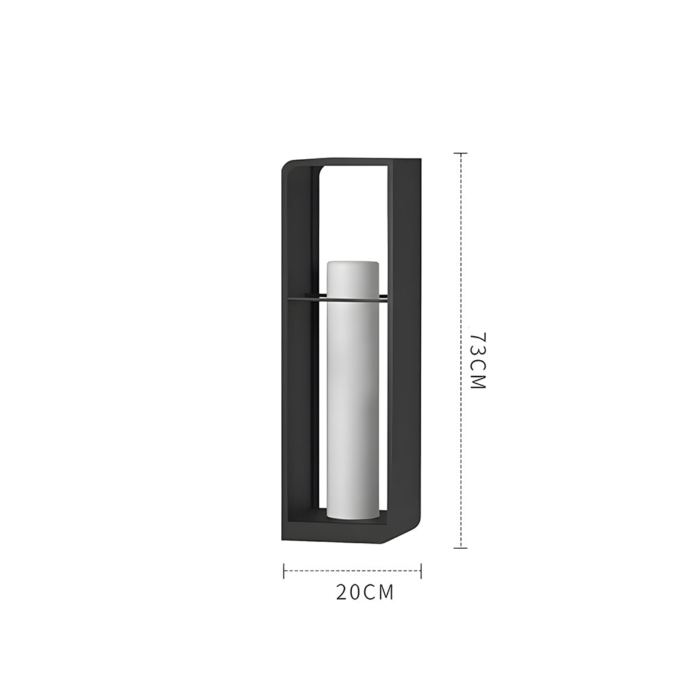 Minimalist Solar Garden Lights Waterproof Post Lights