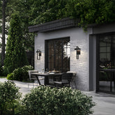 Modern Waterproof Geometric Outdoor Wall Lights for Porch Entrance