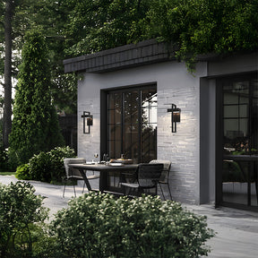 Modern Waterproof Geometric Outdoor Wall Lights for Porch Entrance
