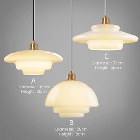 Nordic Minimalist Glass Ceiling Pendant Light