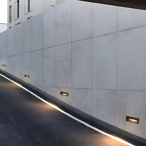 Outdoor Sensor Black Step Lights