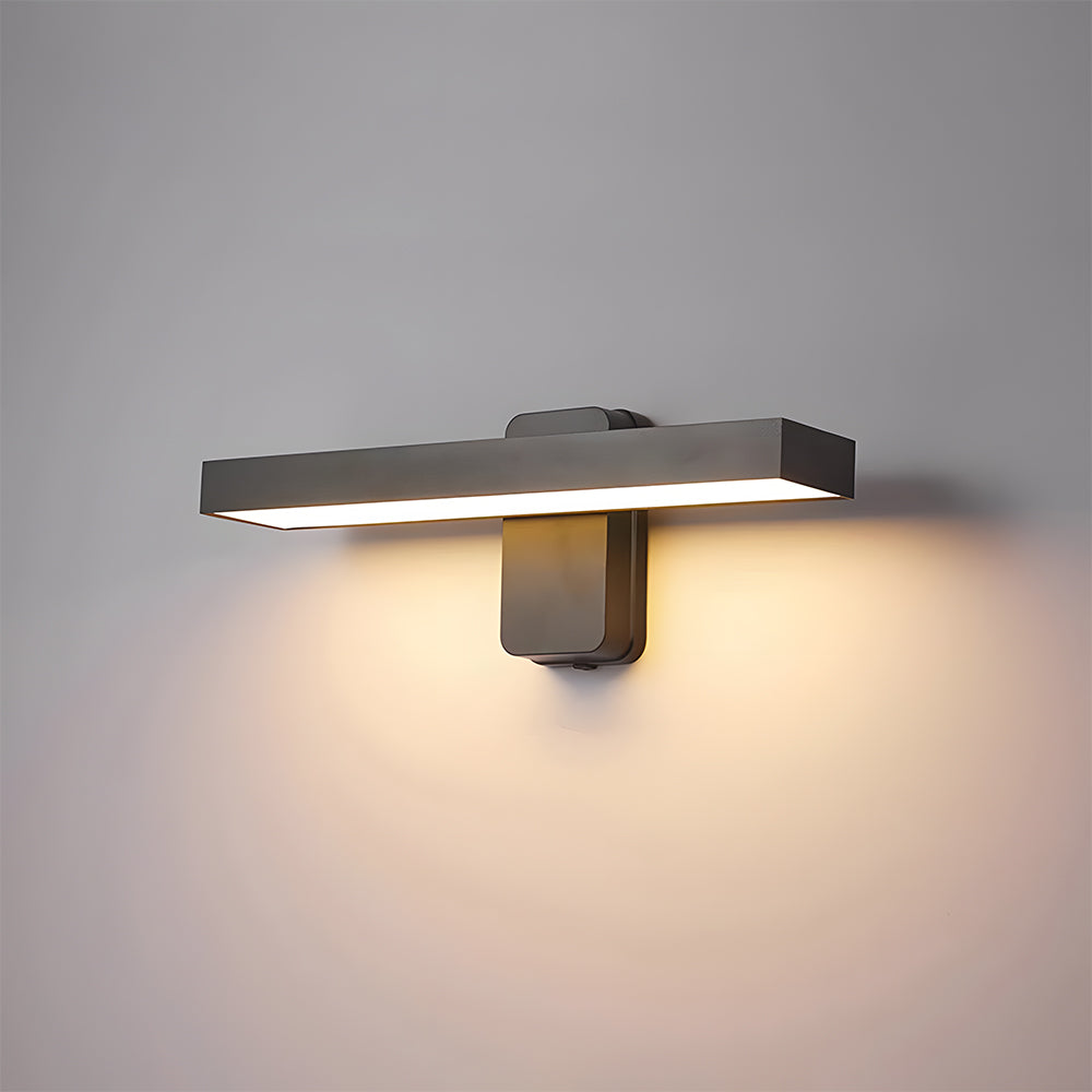 Retro IP65 Adjustable Black LED Outdoor Wall Lamp