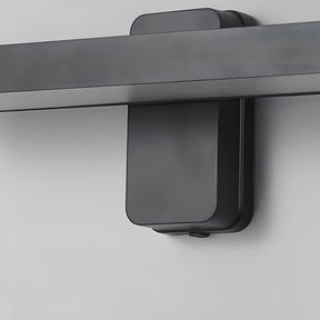 Retro IP65 Adjustable Black LED Outdoor Wall Lamp