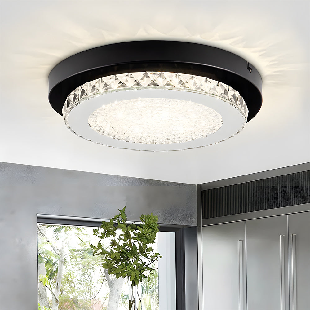 LED Ceiling Lights Flush Crystal Ceiling Lights