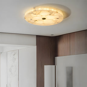 Modern Alabaster Flush LED Ceiling Lights for Living Room Bedroom