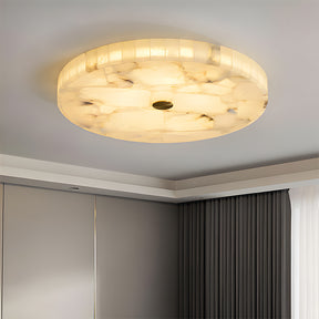Modern Alabaster Flush LED Ceiling Lights for Living Room Bedroom