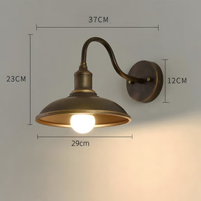 Retro Industrial Waterproof Outdoor Wall Lights for Courtyard/Balcony