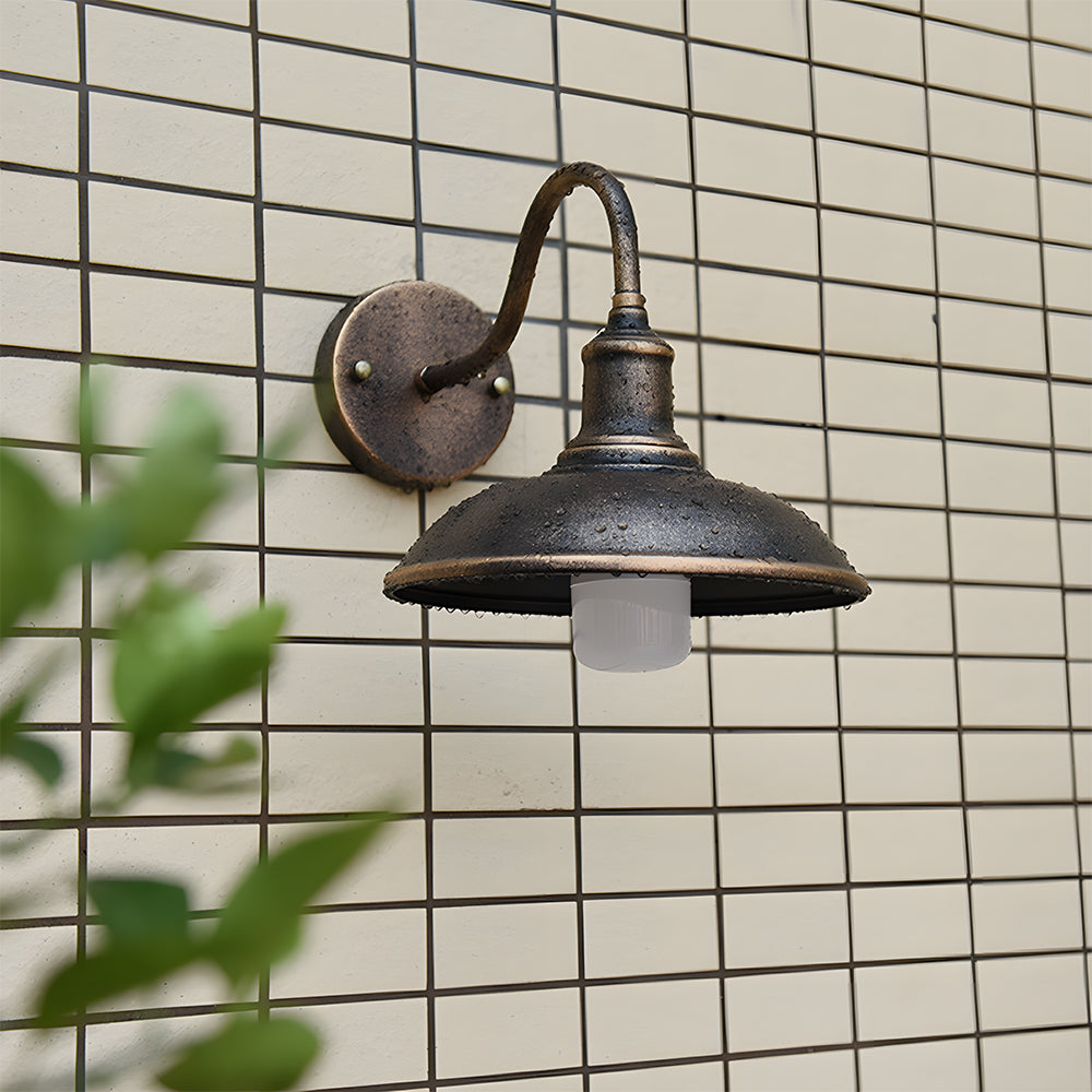 Retro Industrial Waterproof Outdoor Wall Lights for Courtyard/Balcony