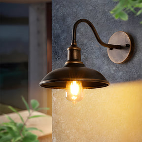 Retro Industrial Waterproof Outdoor Wall Lights for Courtyard/Balcony
