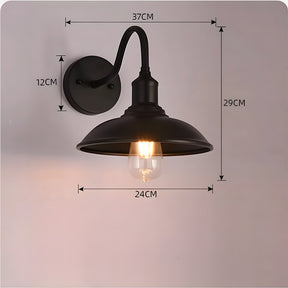 Retro Industrial Waterproof Outdoor Wall Lights for Courtyard/Balcony