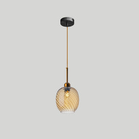 Contemporary Simple Glass Pendant Light