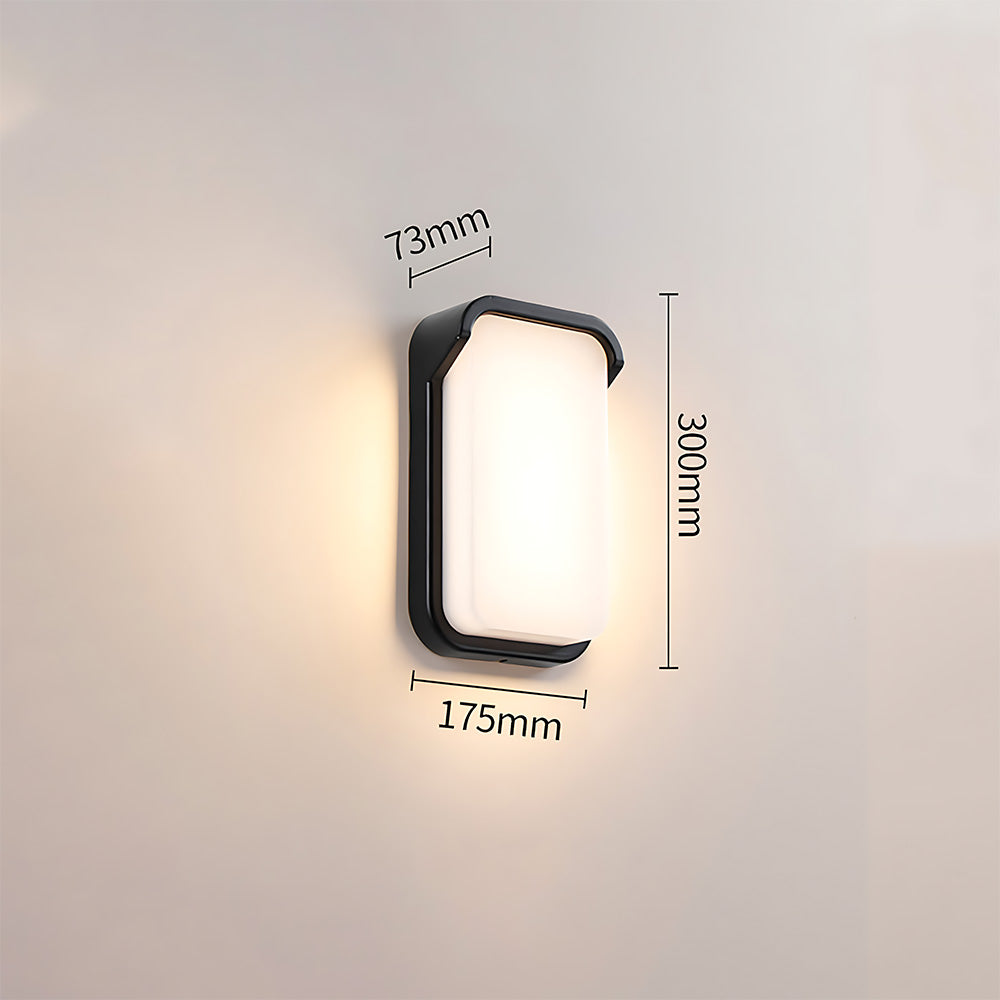 Stylish IP65 Aluminium PIR LED Outdoor Wall Lights for Patio