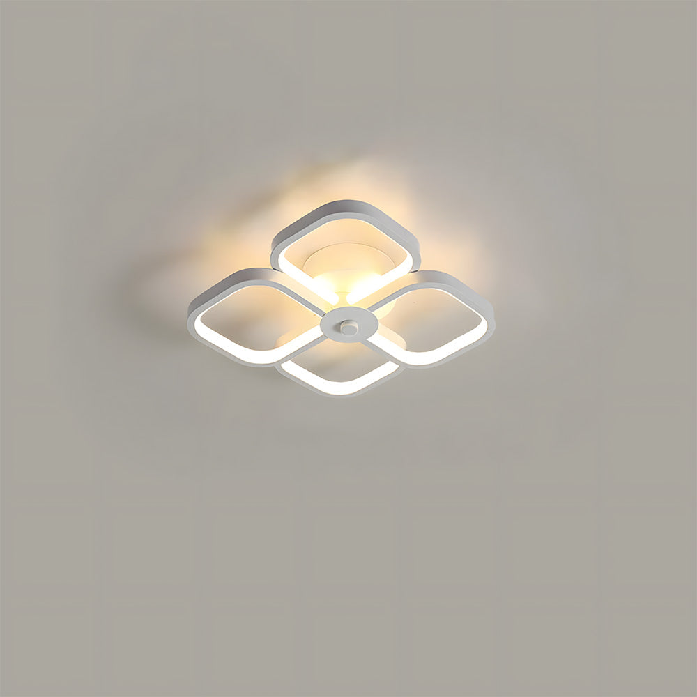Contemporary LED Flush Mount Acrylic Ceiling Lights for Bedroom