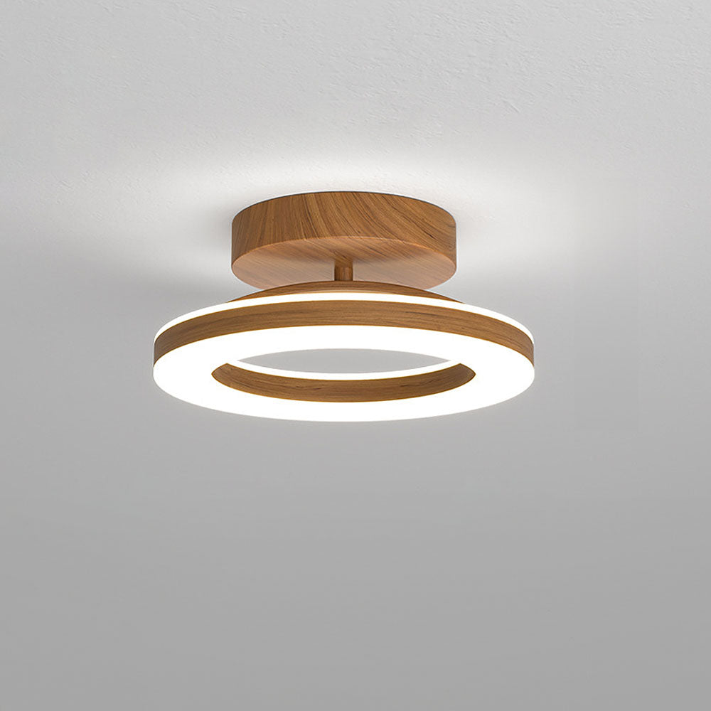 Acrylic Round LED Ceiling Light For Hallway Entrance