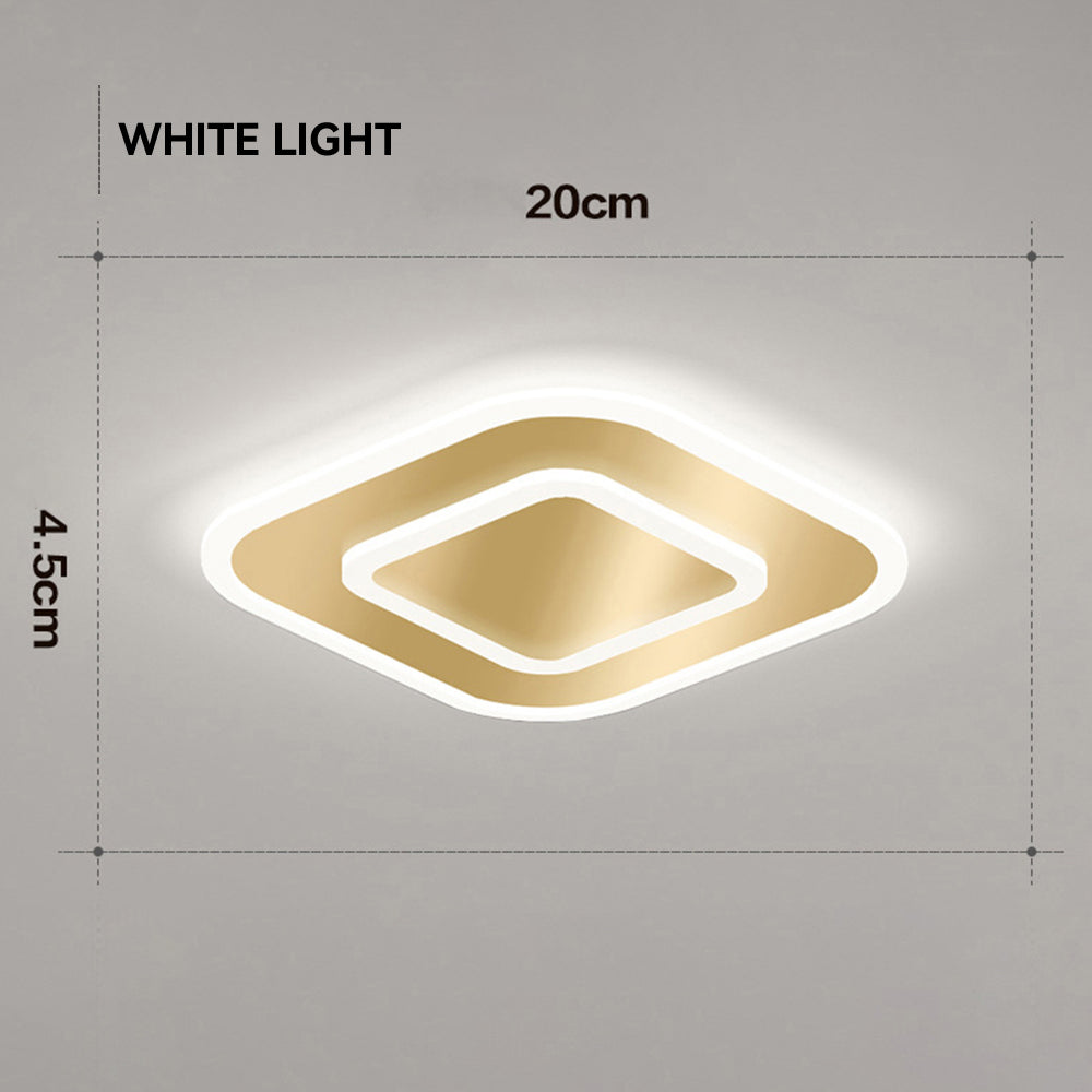 Simple Design Medal LED Ceiling Lamp for Bedroom