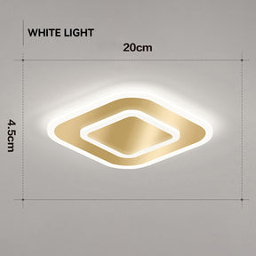 Simple Design Medal LED Ceiling Lamp for Bedroom