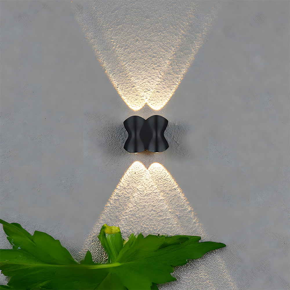 Modern Outdoor LED Up and Down Wall Lights for Garage Patio