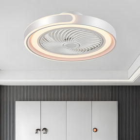 Modern LED Dimmable Ceiling Fan With Remote Light