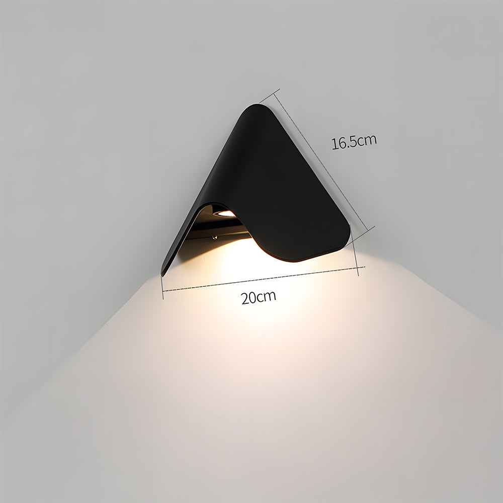 Waterproof Exterior Wall Light for Balcony Porch Corridor Energy-Saving Outdoor Wall Lamps