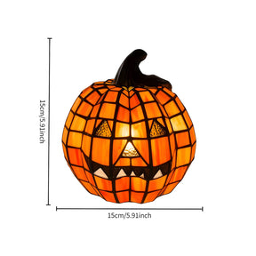 Halloween Glowing Pumpkin Decor Table Lamp for Bedroom Tabletop Decoration