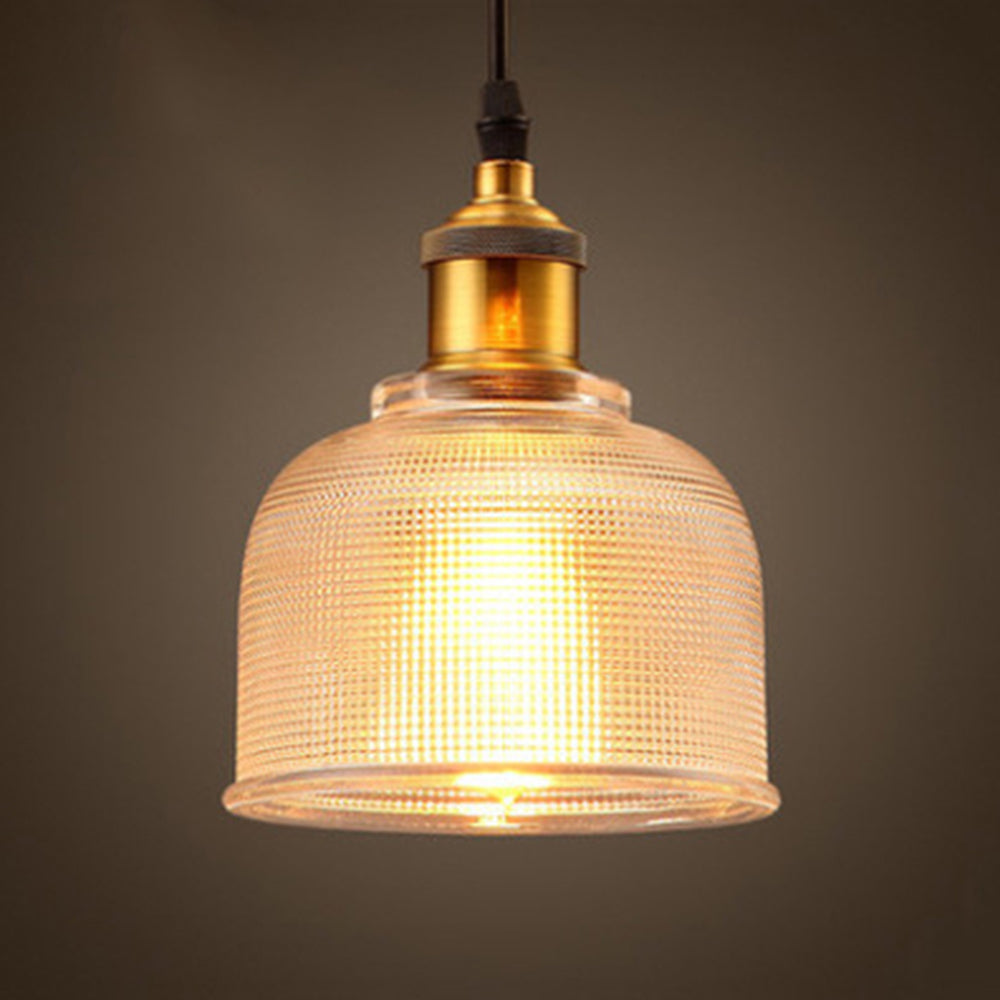 Contemporary Glass Bar Pendant Light